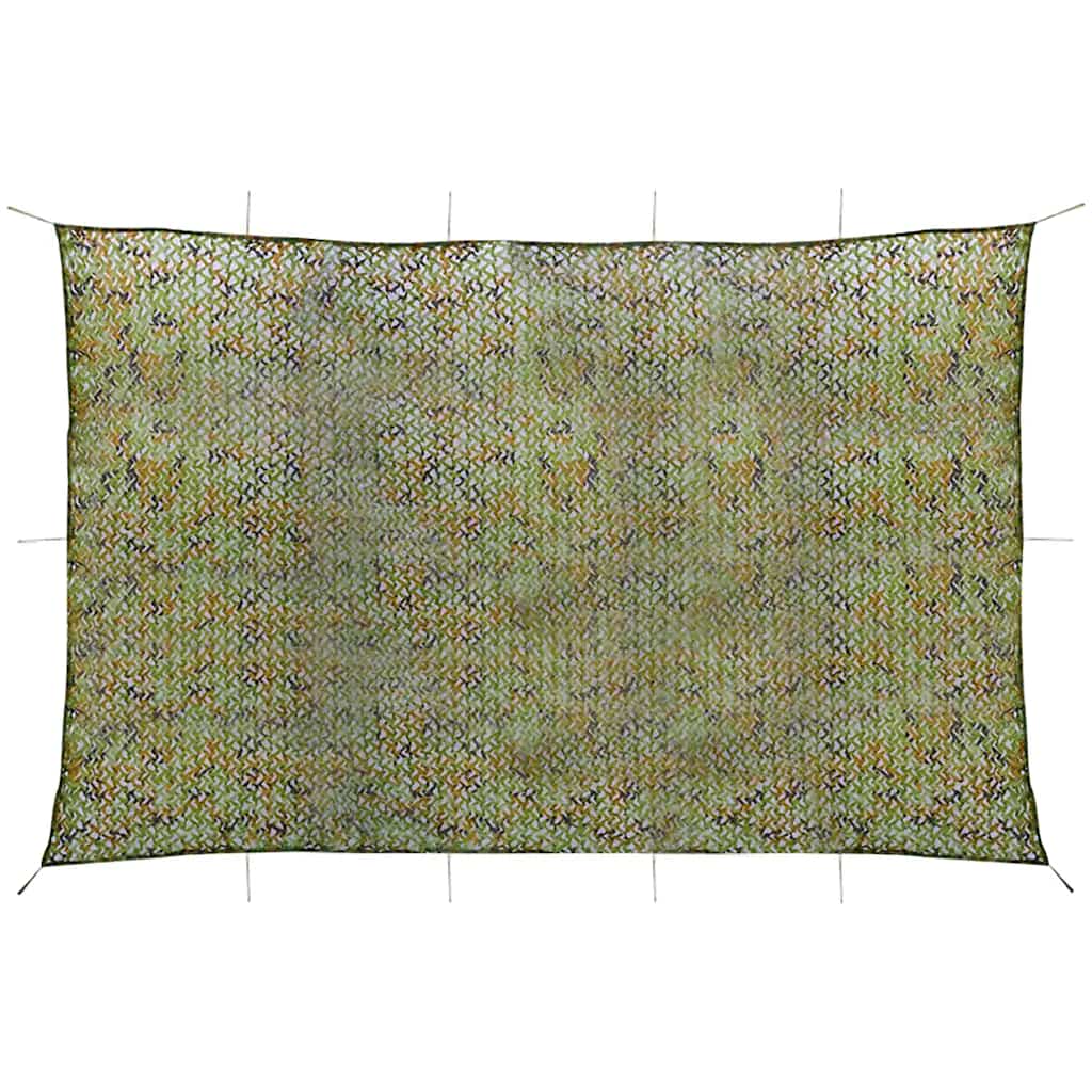 Vidaxl camouflagenet med opbevaringspose 4x6 m