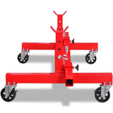 Vidaxl Mobile Axle Support Ben Red