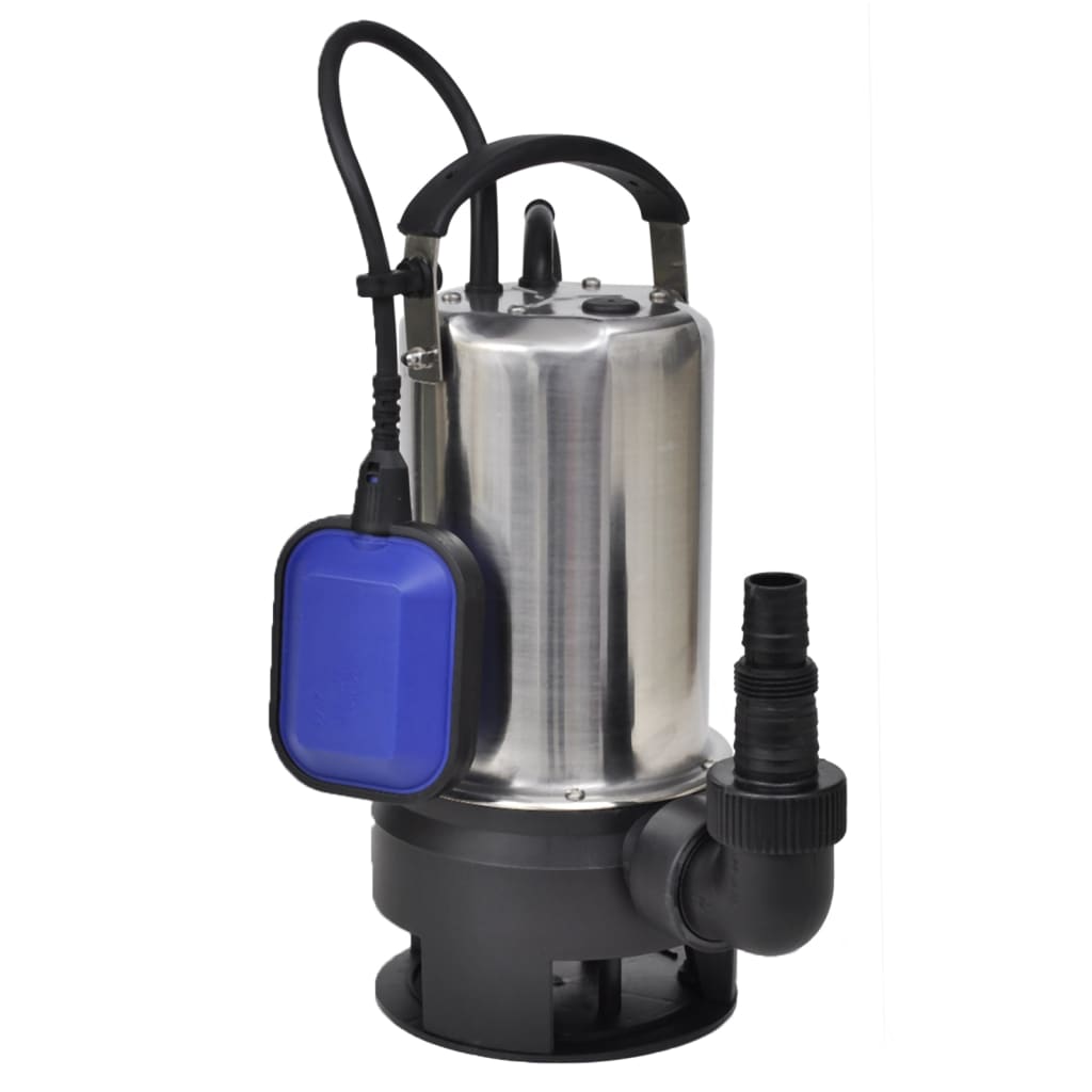Vidaxxl dykpumpe til snavset vand 750 w 12.500 l h