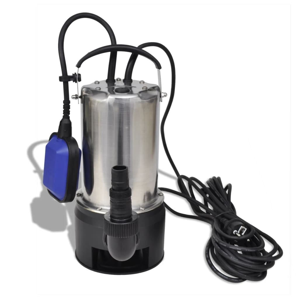 Vidaxxl dykpumpe til snavset vand 750 w 12.500 l h