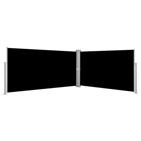 Vidaxl forrude udvides 160x600 cm sort