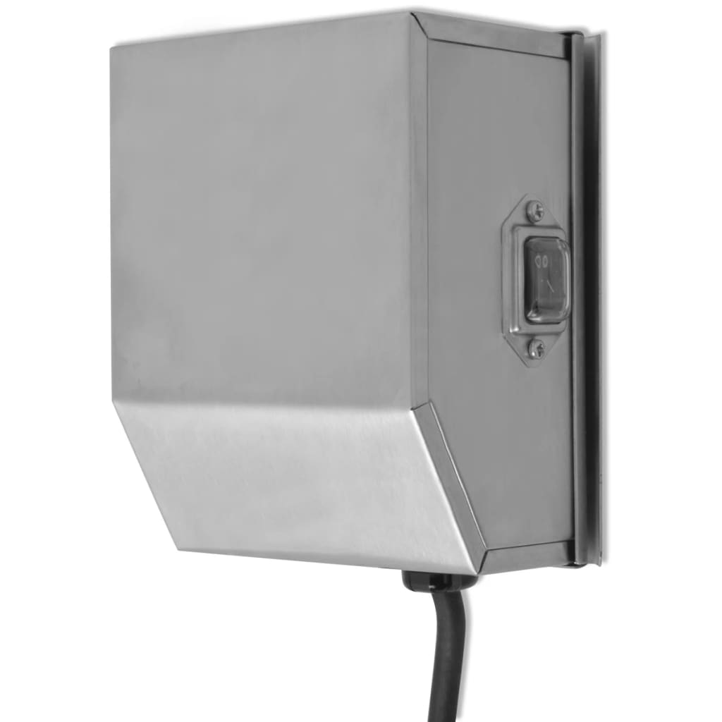 Vidaxl Professional BBQ TURNING MOTOR Rustfrit stål 4W
