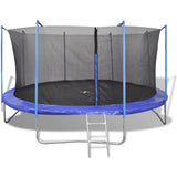 Vidaxl 5-delt trampolin sæt 3,96 m