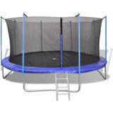 Vidaxl 5-delt trampolinsæt 4,26 m
