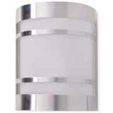 Vidaxl Wall Lamp til udvendig lys rustfrit stål