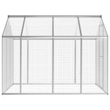 Vidaxl Aviary 178x242x192 cm aluminium
