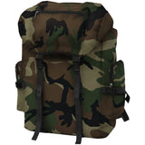 Vidaxl Backpack Army Style 65 L Camouflage