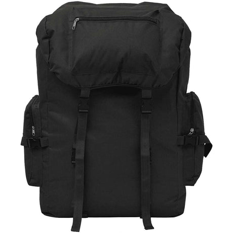 Vidaxl Backpack Army Style 65 L sort