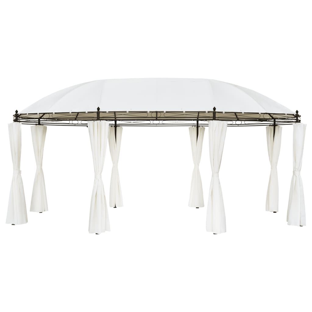 Vidaxl Arbor 530x350x265 cm creme hvid