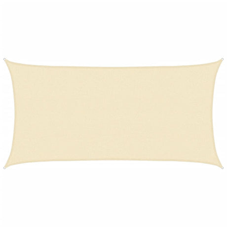 Vidaxl Sunshade HDPE Rectangular 2x4 M Créme