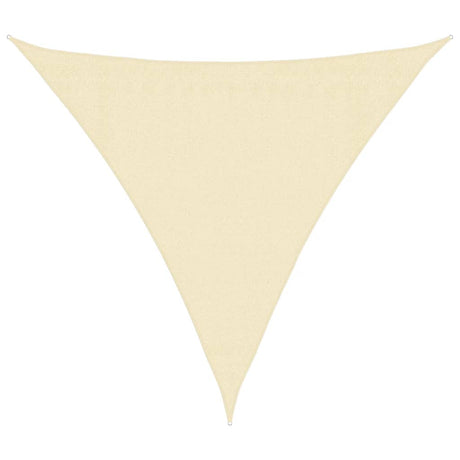 Vidaxx fortelt HDPE trekantet 3,6x3,6x3,6 m creme