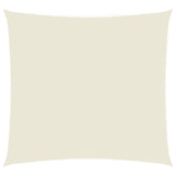 Vidaxl Sunshade Square 3,6x3,6 m Oxford Fabric Crème -farvet -farvet