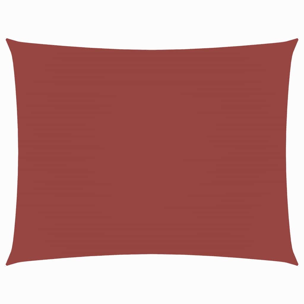 Vidaxl Sunshade Rectangular 4x6 M Oxford Fabric Terracotta Color