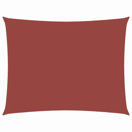 Vidaxl Sunshade Rectangular 4x6 M Oxford Fabric Terracotta Color