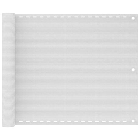 Vidaxx altanskærm HDPE 75x400 cm hvid