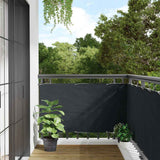 Vidaxl balkonskærm Oxford Textile 75x400 cm Anthracite