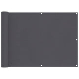 Vidaxl balkonskærm 90x400 cm Oxford stof Anthracite