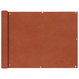 Vidaxx altanskærm oxford tekstil 90x600 cm terracotta