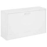 Vidaxl sko opbevaringsskab 80x24x45 cm hvid