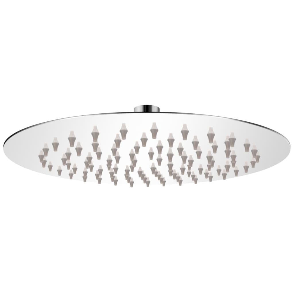 Vidaxl Rain Bruser hoved omkring 20 cm rustfrit stål