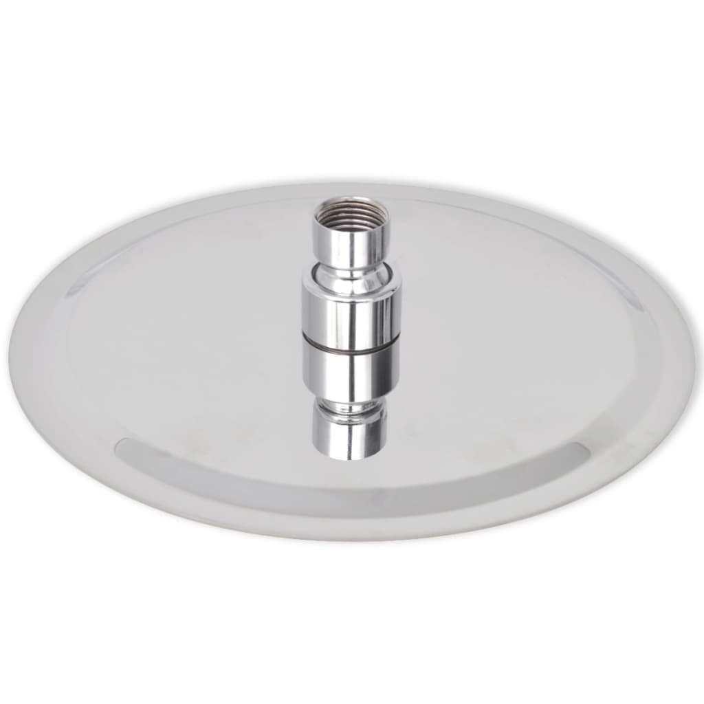 Vidaxl Rain Bruser hoved omkring 20 cm rustfrit stål