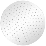 Vidaxl regnbruserhoved rustfrit stål 30 cm runde