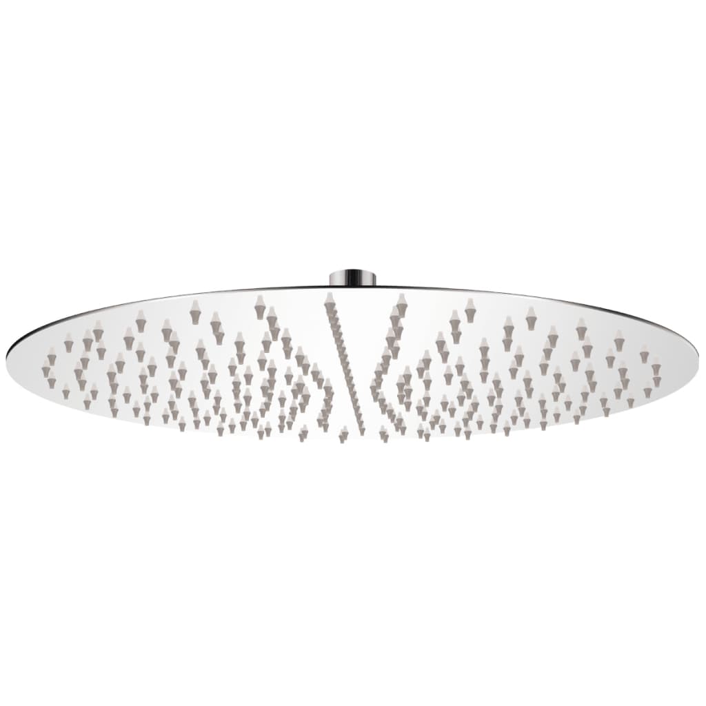 Vidaxl regnbruserhoved rustfrit stål 40 cm runde