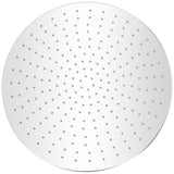 Vidaxl regnbruserhoved rustfrit stål 40 cm runde