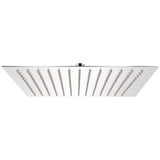 Vidaxl Rain Bruser Head Square 25x25 cm rustfrit stål