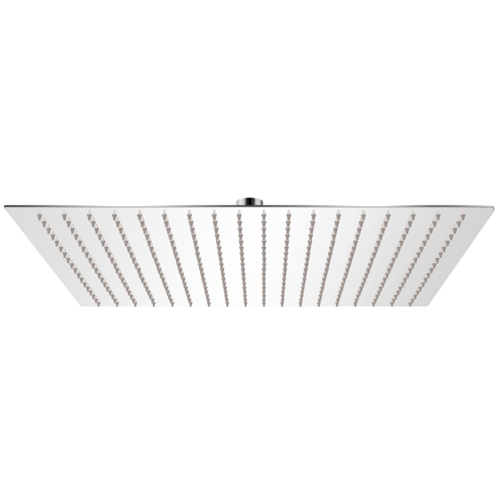 Vidaxl Rain Bruser Hoved Rustfrit stål 50x50 cm firkant