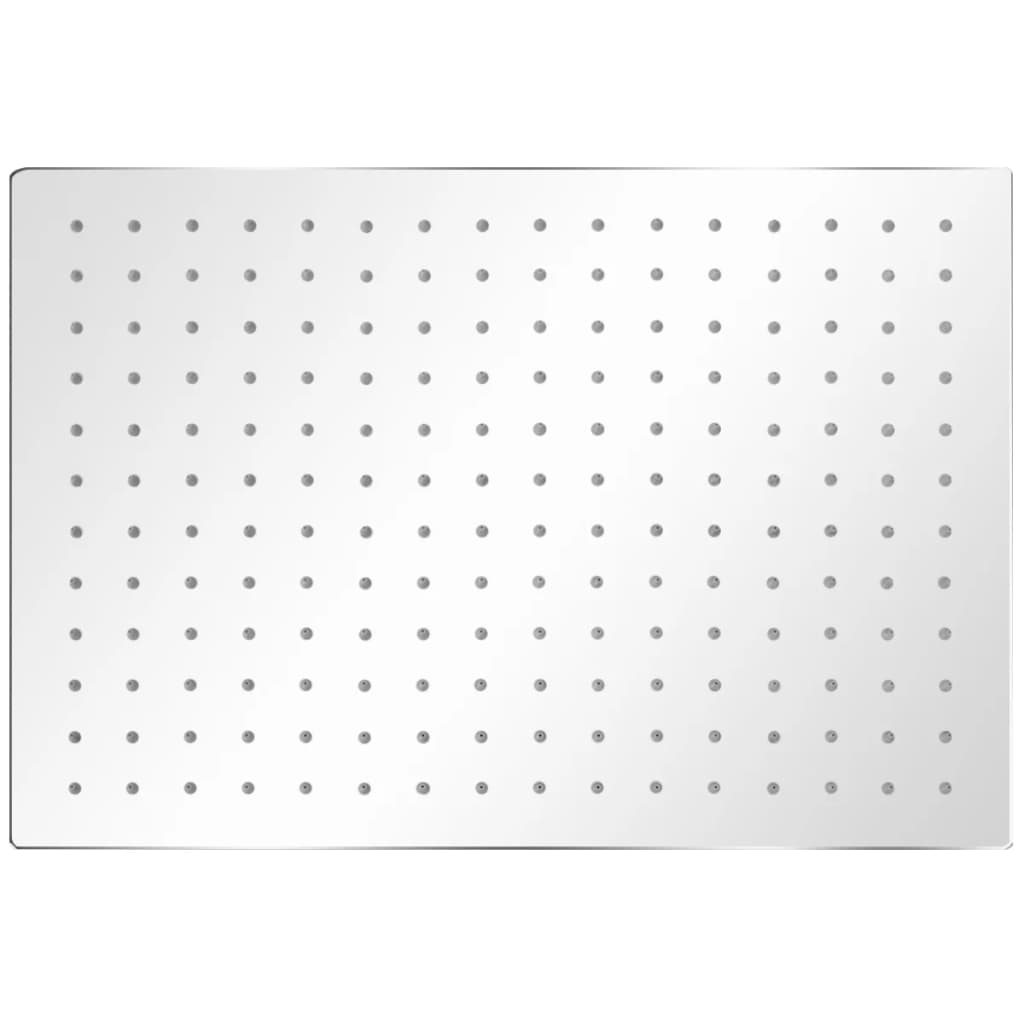 Vidaxl Rain Bruser Hoved Rustfrit stål 30x40 cm rektangulær