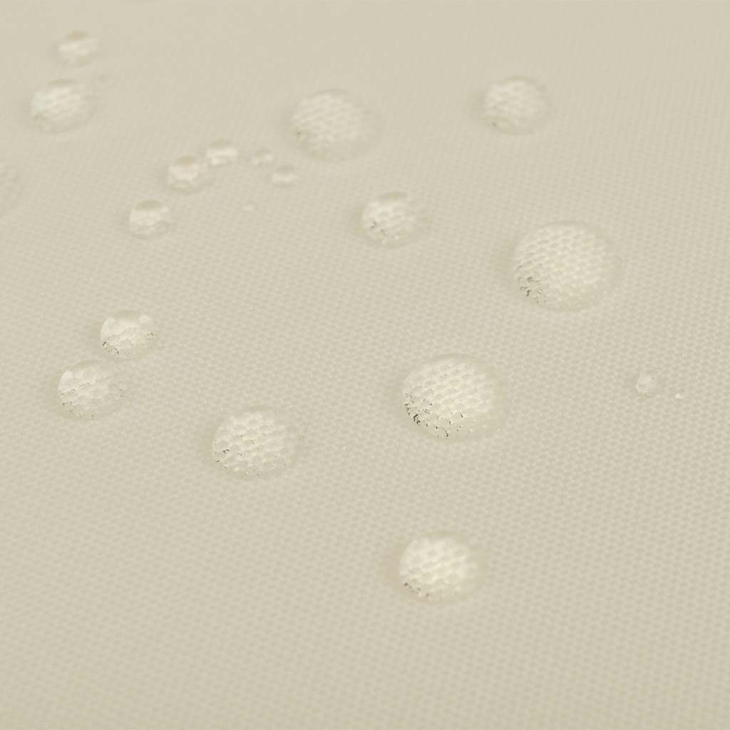 Vidaxl -duge 5 stykker creme 170x130 cm