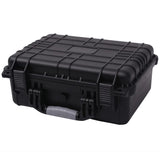 Vidaxl beskyttende materiale sag 40.6x33x17.4 cm sort