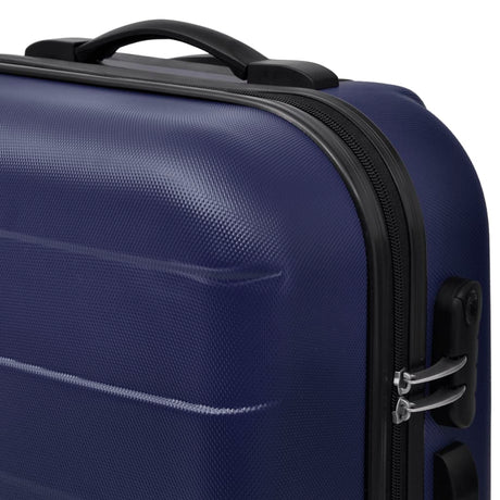 Vidaxl 3-Dart bagage indstillet hårdt 45,5 55 66 cm blå