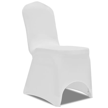Vidaxl Stol Cover Stretch 4 stykker hvid