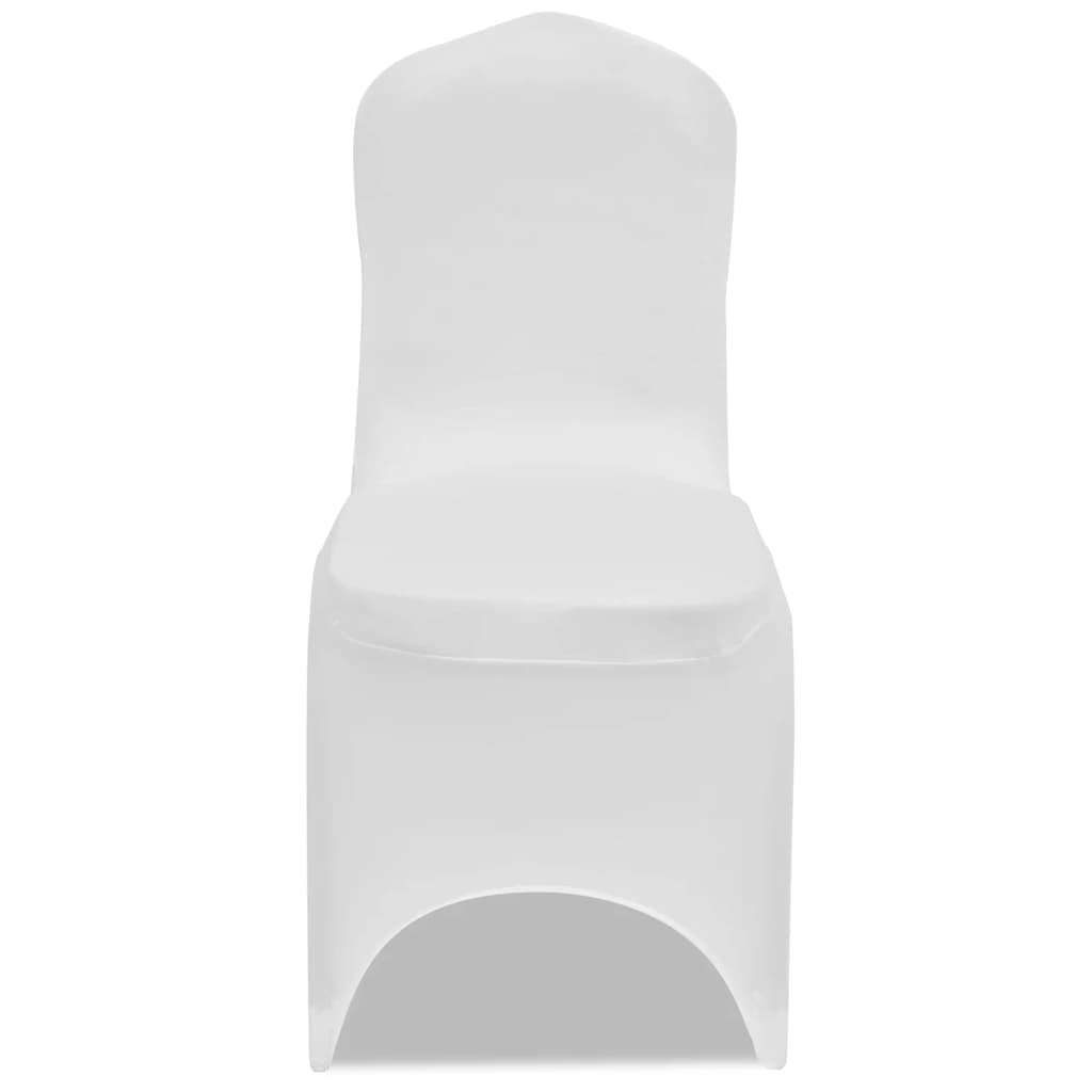 Vidaxl Stol Cover Stretch 4 stykker hvid