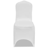 Vidaxl Stol Cover Stretch 4 stykker hvid