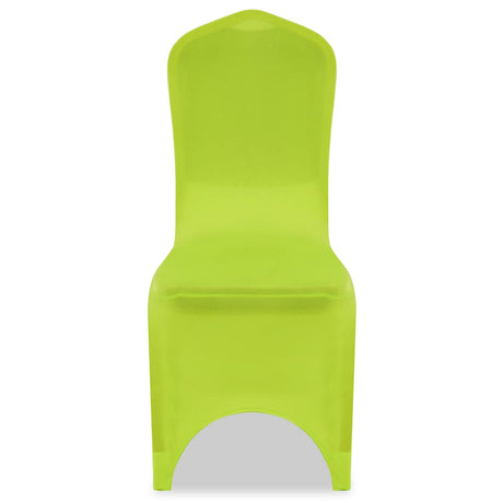 Vidaxl Stol Cover Stretch Anthracite 6st Green