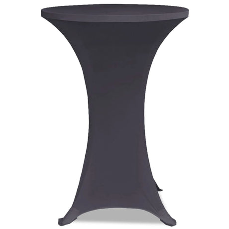 VidaXL borddæksel stretch 2 stk 70 cm antracit