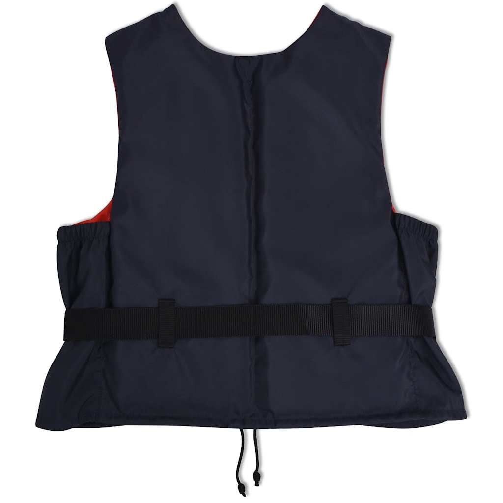 Vidaxl svømning vest 50-70 kg marineblå