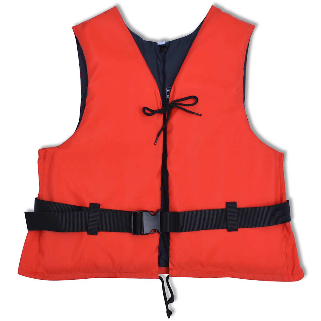 Vidaxl svømning vest 50 N 30-50 kg rød