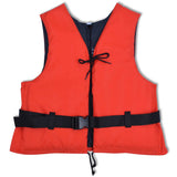 Vidaxl svømning vest 50 N 30-50 kg rød