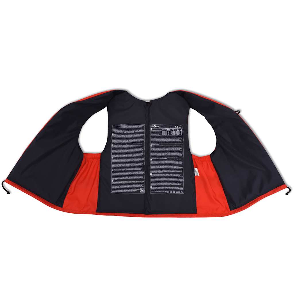 Vidaxl svømning vest 50 N 30-50 kg rød