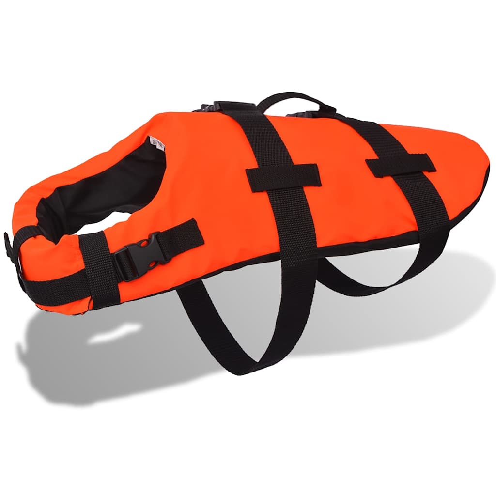 Vidaxl hunderedningsvest l orange