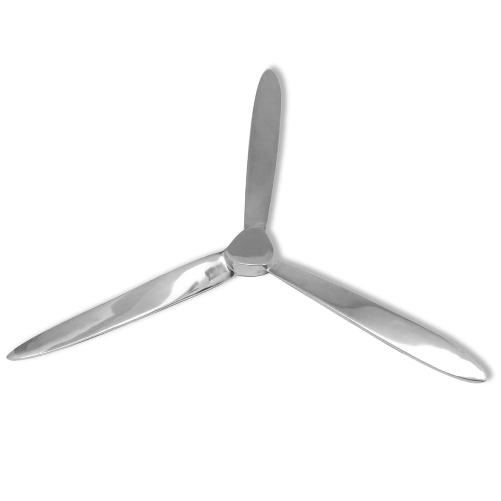 Vidaxl Propeller til væggen 70 cm aluminiumsølv