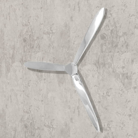 Vidaxl Propeller til væggen 70 cm aluminiumsølv