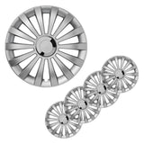 ProPPLUS HUBCAPS 4 ST MERIDIAN 16 '' Sølvfarvet