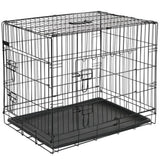 @Pet Hondenbench 107x70x77,5 cm metal sort 15004