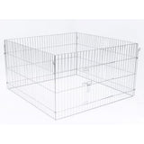 @Pet kæledyr til udenfor komplet 116x116x65 cm metal