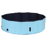 @Pet hund swimmingpool L 120x30 cm blå